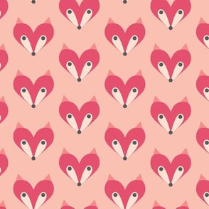 Fuchsia Heart Fox