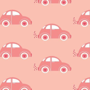 light pink love bug beetle