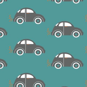 Gray Teal Love Bug Beetle