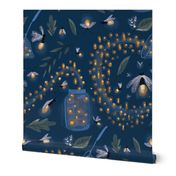 Catching Fireflies -  Wallpaper Jumbo Scale