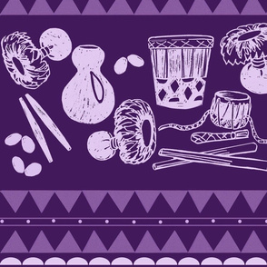 textile-hula instrument border-reverse-purple