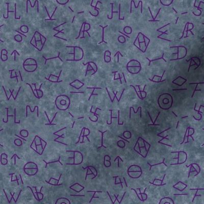 Dark Purple Brands on slate velvet (small)