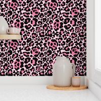 Skull Leopard Print - Pink