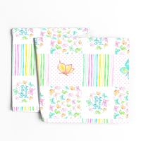 Bigger Patchwork 6" Squares Antisocial Butterfly Funny Sarcastic Adult Humor for Cheater Quilt or Blanket