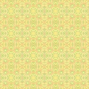 One-inch scale pastel-yellow lime