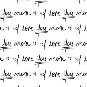 cursive i love you