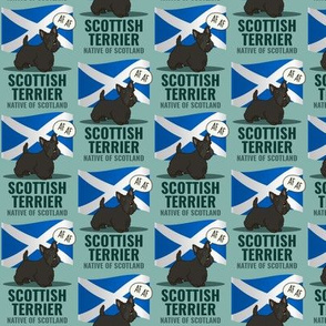 Scottish Flag Scottie Small 
