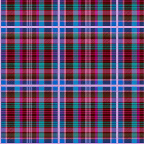 Buddy's Tartan - rich jewel tones