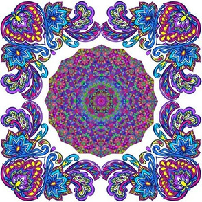 Carnivale Rainbow Mandala