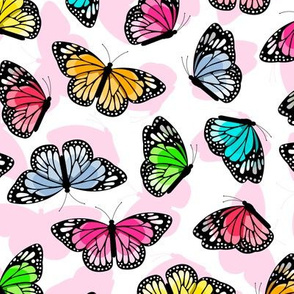 Bright butterflies 