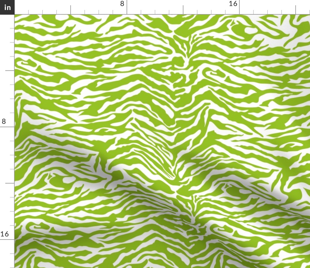 Crazy zebra misfits green and white