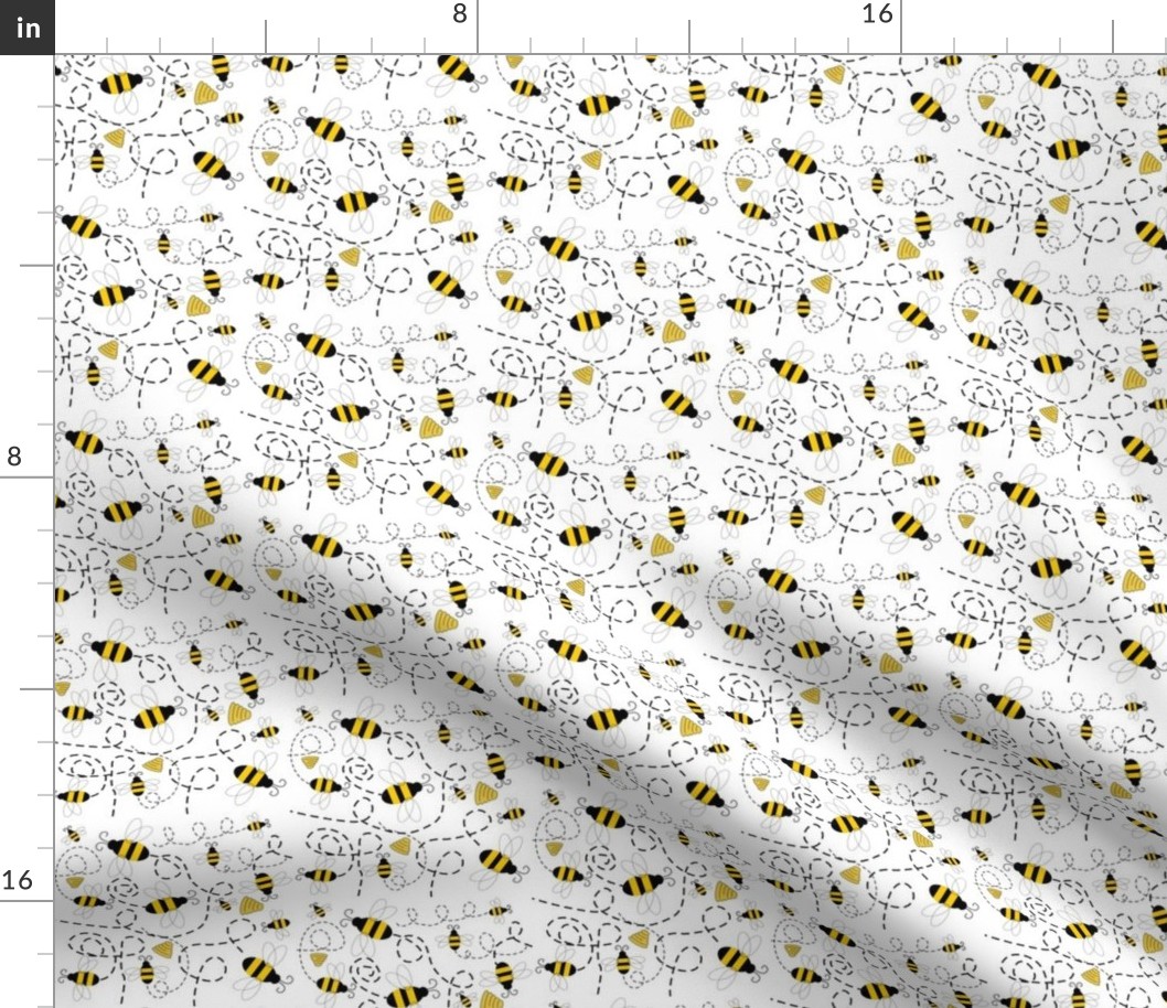 guinea_hen_fabric_3 bees