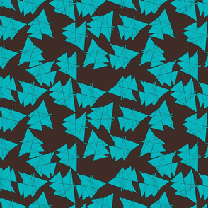 CONTINUOUS LINES TRIANGLES COLORS 2021 PEACOCK LT