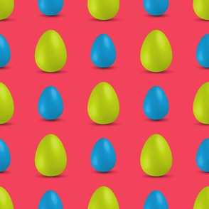 3d easter eggs pattern 01