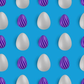 3d easter eggs pattern 02