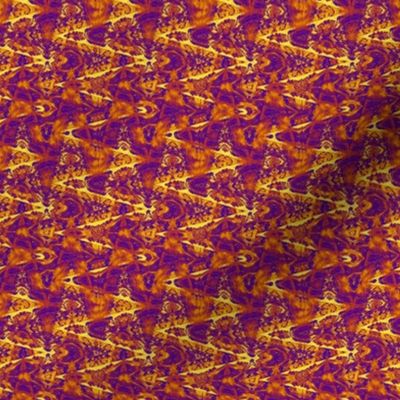 Fractured Kaleidoscope in Yellow_ Orange_ Purple
