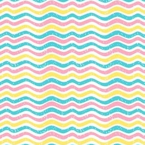 Cute Waves in Candy Colors - Fun Summer Wavy Design