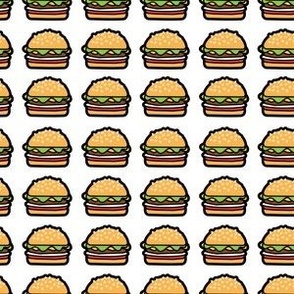 cheeseburger rows