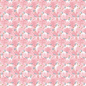 Pink Unicorn Forest | SMALL