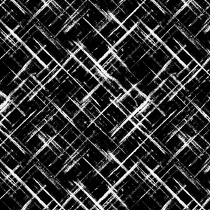 Striped grunge black and white pattern
