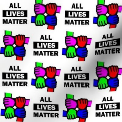 All Lives Matter - 2" Squares