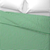 Green White Houndstooth Check Tissue Abstract Figures