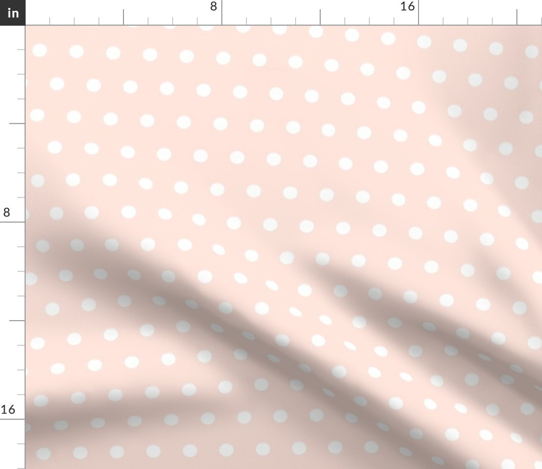 Polka Dots (baby pink)