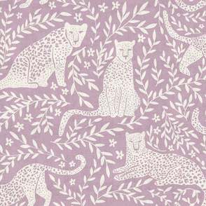 jungle cat - lilac