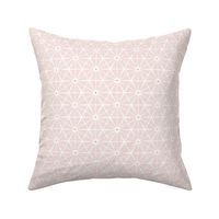 Luminous - Blush Pink Hex Code  F5DCD8 andFaux Gold Geometric - Regular Scale