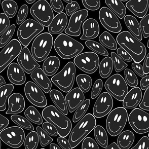 Smiley Face Wallpaper Fabric Wallpaper And Home Decor Spoonflower
