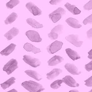 Grey on pink watercolor herringbone - painted brush strokes abstract boho geometrical a078-12