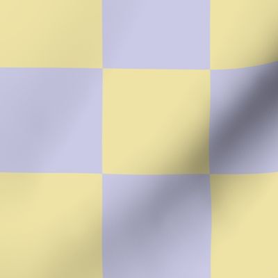 lilac yellow checker