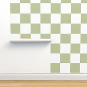pistachio green checker