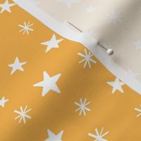 safari baby nursery - yellow stars