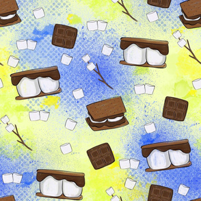 S'more fabric-5