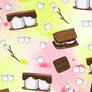 S'more fabric-7