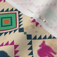 steer - aztec bright small