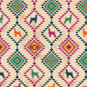 Goats - Aztec Bright Medium