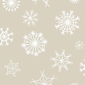 Scattered Snowflakes