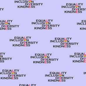 Equality-Rainbow hearts-Purple backgrnd