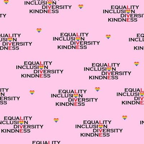 Equality-Rainbow hearts-Pink V2