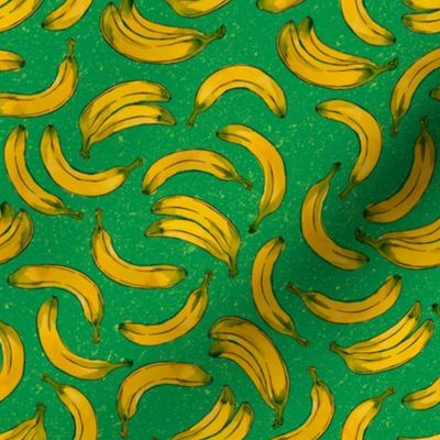 This is Bananas on Green (small scale) by ArtfulFreddy