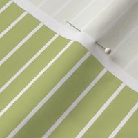 Pear Green Pin Stripe Pattern Horizontal in White