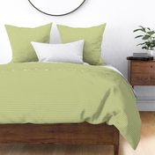 Pear Green Pin Stripe Pattern Horizontal in White