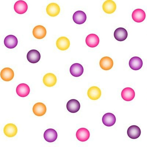 karmic balloon dots Fabric