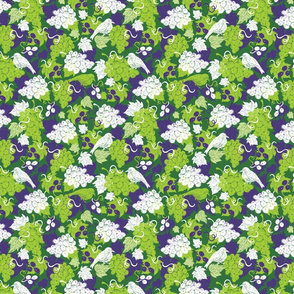 Green grapes bag pattern 02