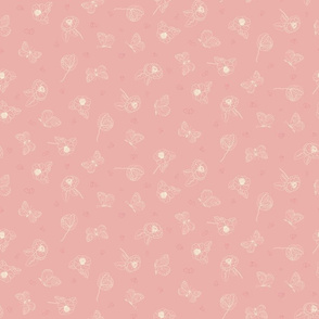 Camellia Sketches pink