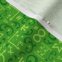  Mathematical Damask (Green)