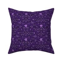  Mathematical Damask (Purple)