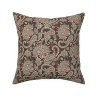 Floral Paisley pattern in indian style